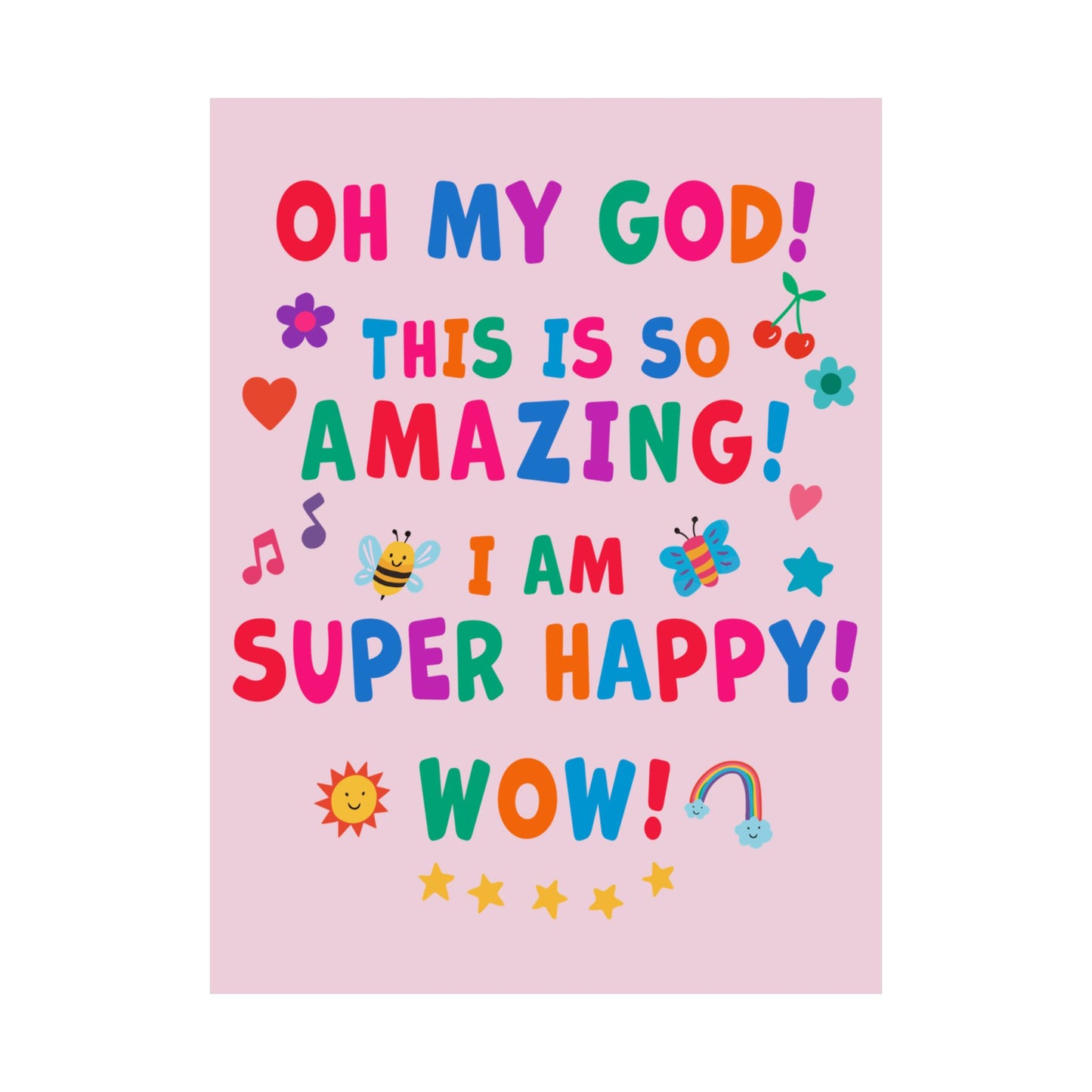 OMG This Is So Amazing! | Poster