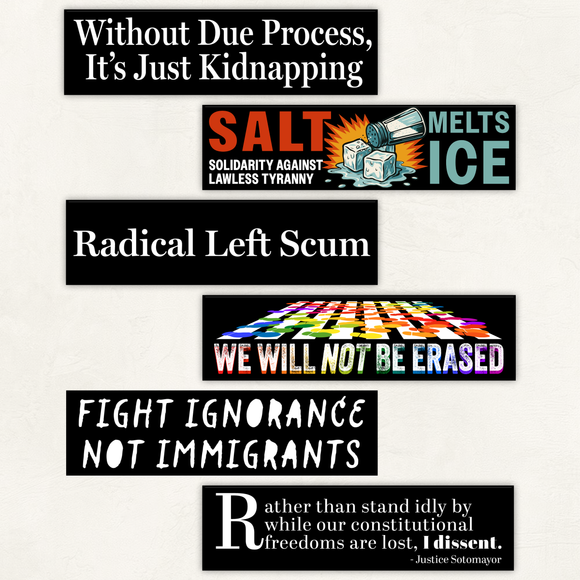 Bumper Sticker Bundle