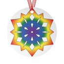 Pride Snowflake (Rainbow) | Ornament-2
