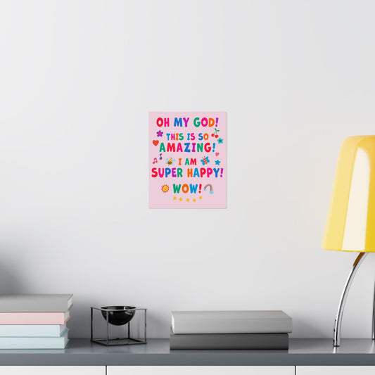 OMG This Is So Amazing! | Poster