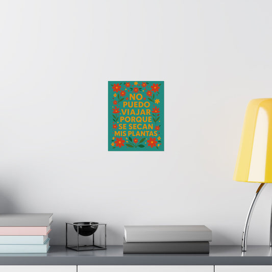 Se Secan Mis Plantas | Poster