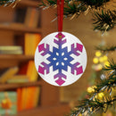 Pride Snowflake (Bisexual) | Ornament-1