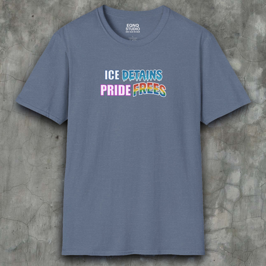 ICE Detains. Pride Frees | Tee