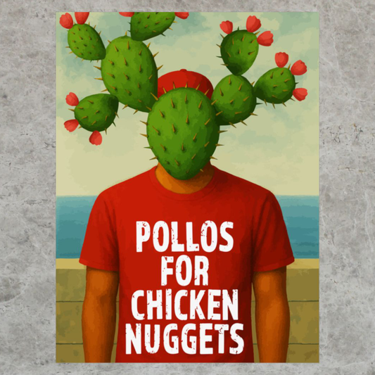 Pollos For Chicken Nuggets | Poster