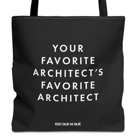 Your Favorite Architect (Black) | Tote Bag