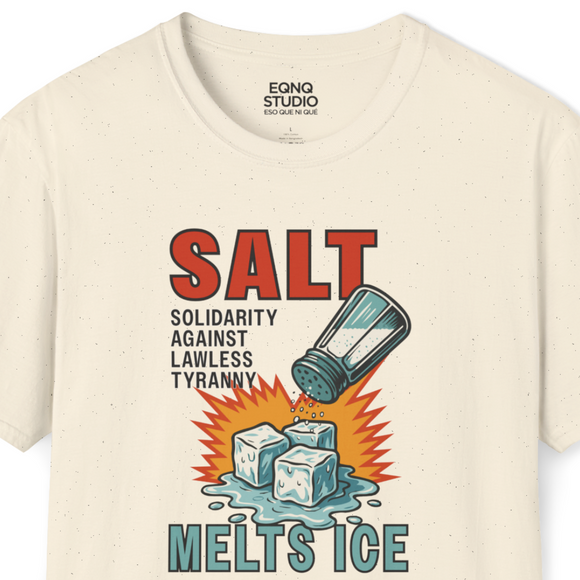 SALT Melts ICE | Tee