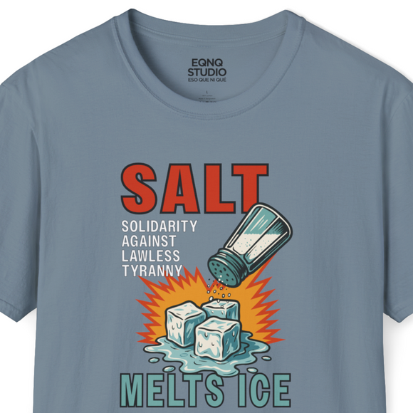 SALT Melts ICE | Tee