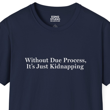 Buy navy Without Due Process | Tee