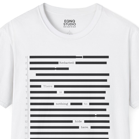 Redacted: Nothing to Hide | Tee
