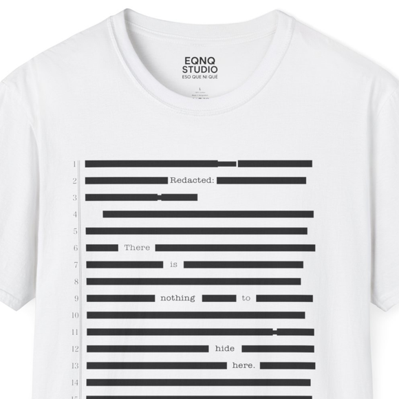 Redacted: Nothing to Hide | Tee