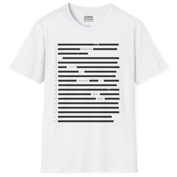 Redacted: Nothing to Hide | Tee - 0