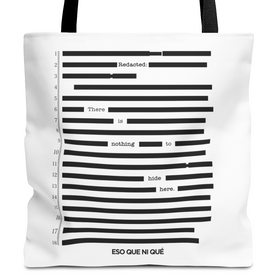 Redacted: Nothing to Hide | Tote