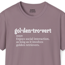 Dogtrovert (Golden) | Tee-5