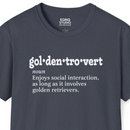 Dogtrovert (Golden) | Tee-1