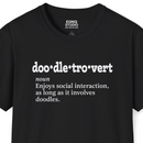 Dogtrovert (Doodle) | Tee-3