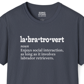 Dogtrovert (Labrador) | Tee - 0