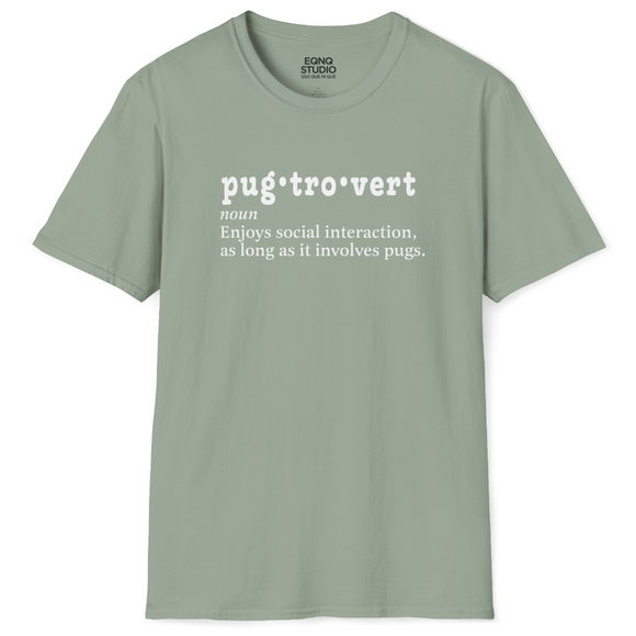 Dogtrovert (Pug) | Tee