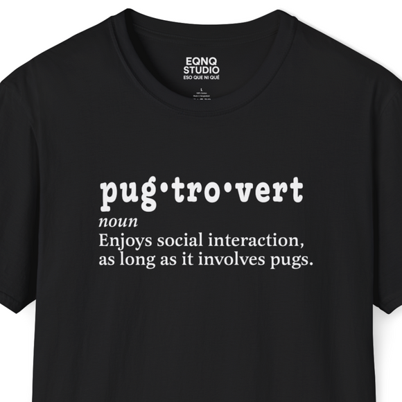 Dogtrovert (Pug) | Tee