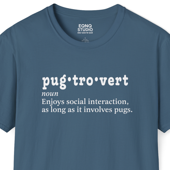 Dogtrovert (Pug) | Tee