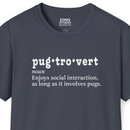 Dogtrovert (Pug) | Tee-3