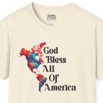 God Bless All Of America | Tee - 0