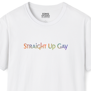 Straight Up Gay | Tee - 0