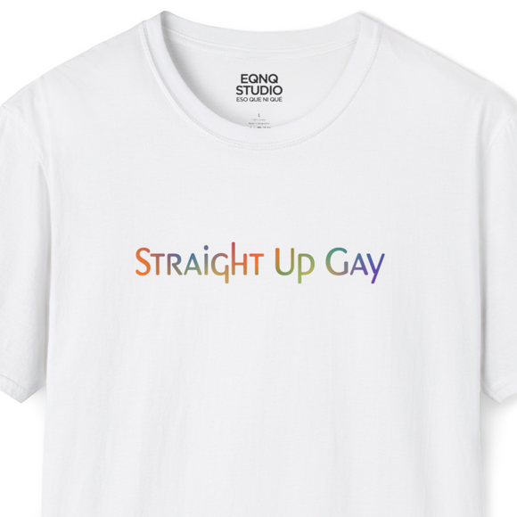 Straight Up Gay | Tee