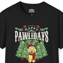 Happy Pawlidays | Tee-4