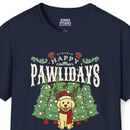 Happy Pawlidays | Tee-3