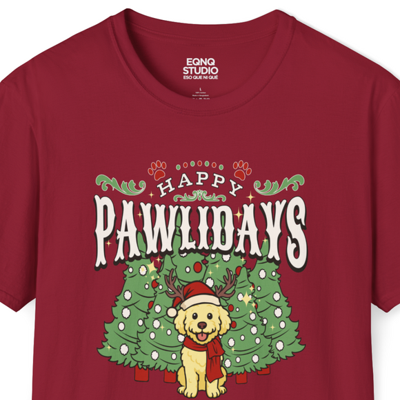 Happy Pawlidays | Tee