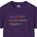 Awareness Acceptance Inclusion | Tee-5