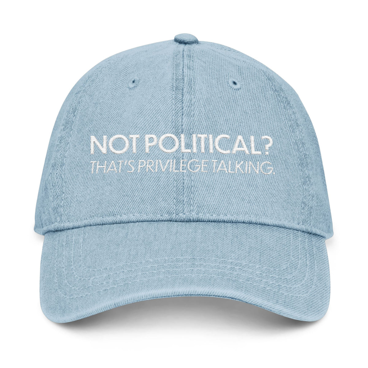 Not Political | Hat | EQNQ Studio LLC