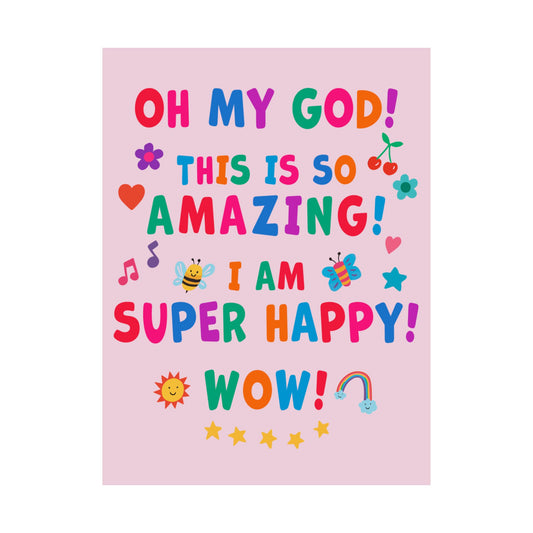 OMG This Is So Amazing! | Poster