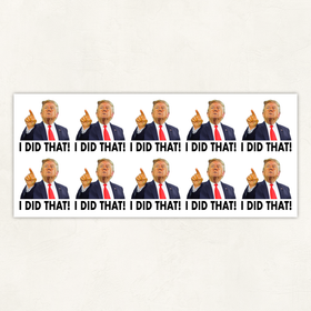 I Did That | Sticker Sheet
