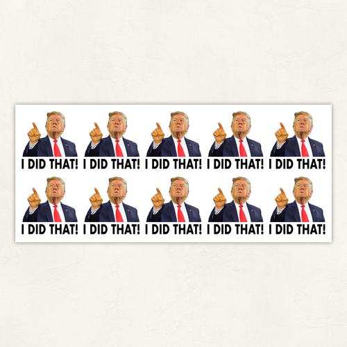 I Did That | Sticker Sheet